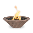 Cazo Fire Bowl - GFRC Wood Grain - 32"