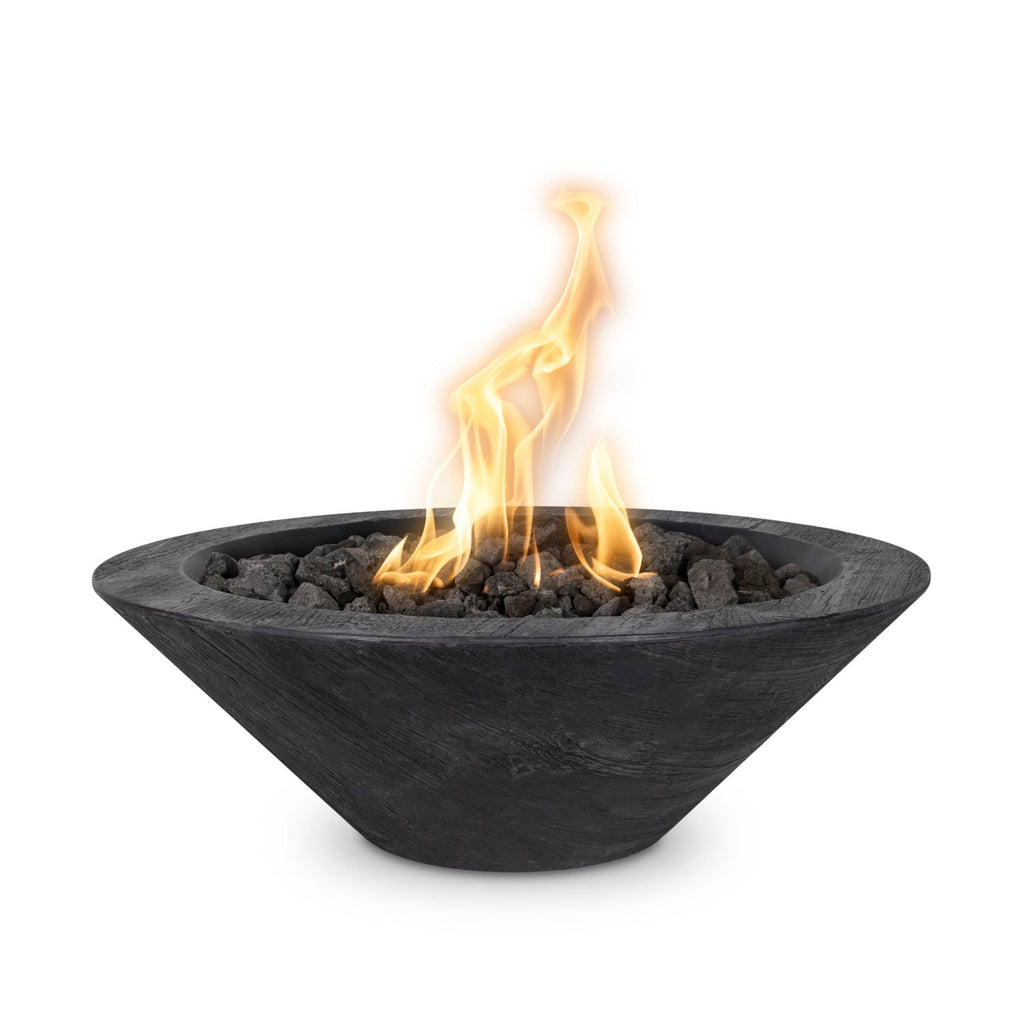 Cazo Fire Bowl - GFRC Wood Grain - 32"