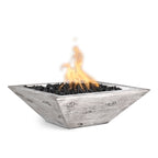 Maya Fire Bowl - GFRC Wood Grain - 24"