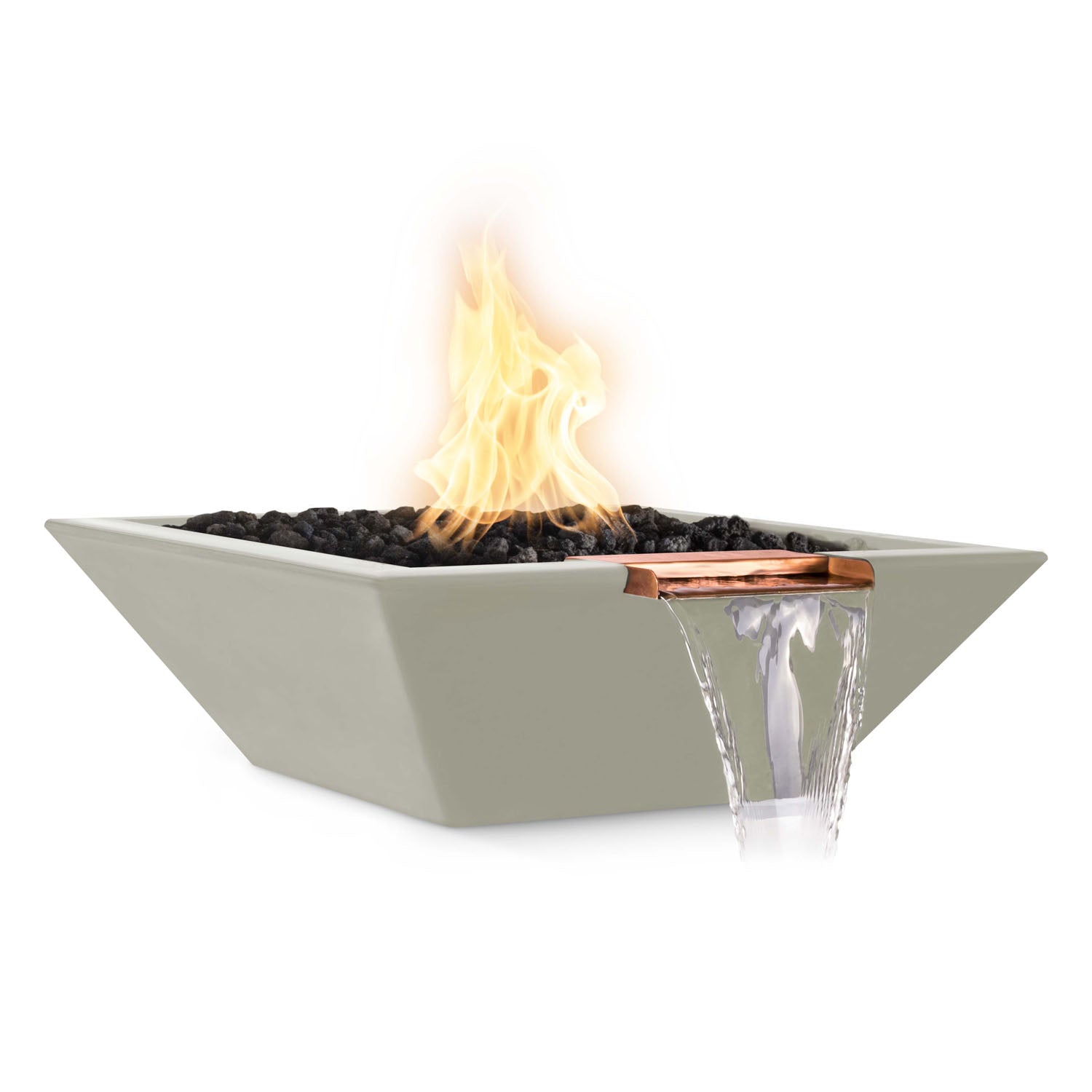Maya Fire & Water Bowl - GFRC Concrete - 24"