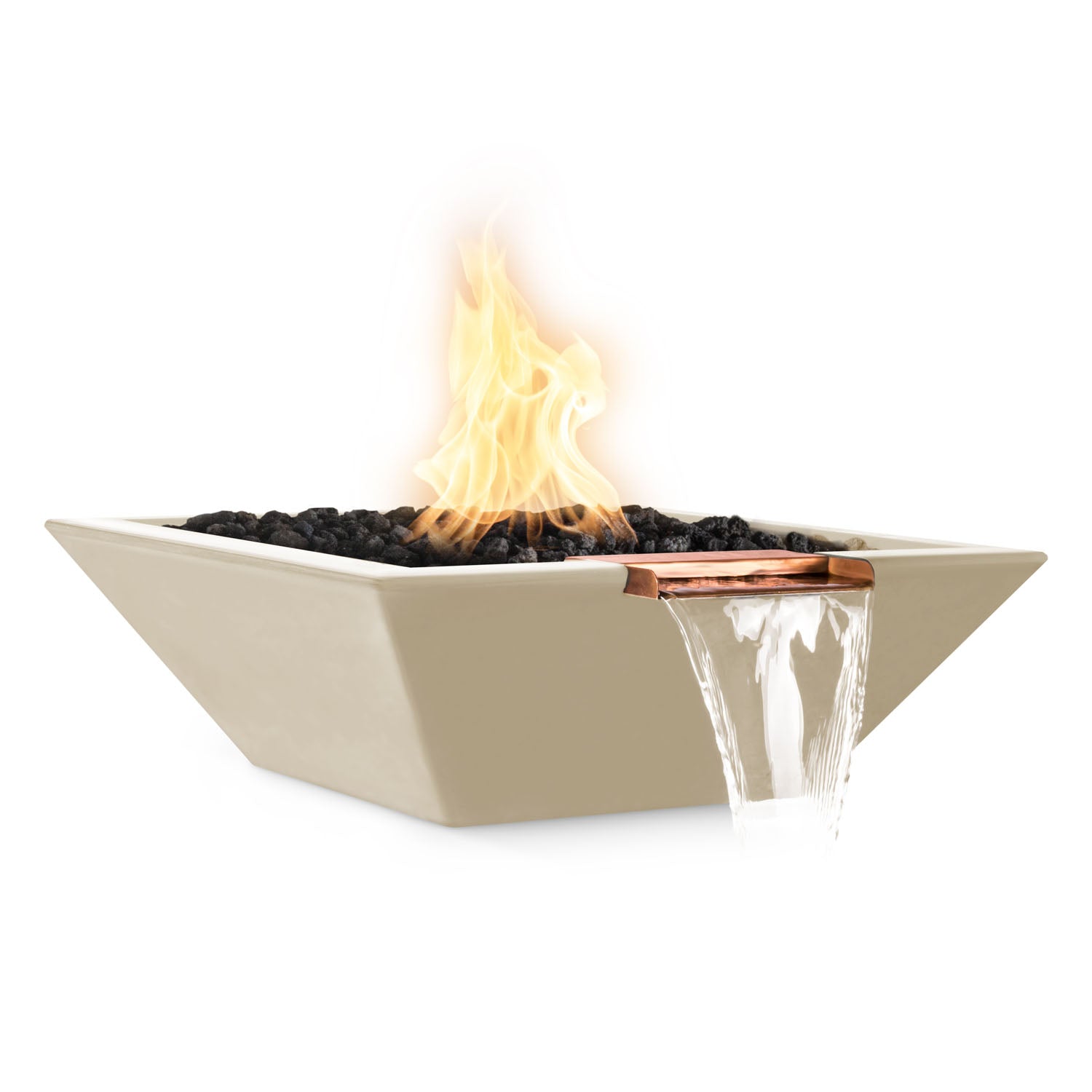 Maya Fire & Water Bowl - GFRC Concrete - 30"