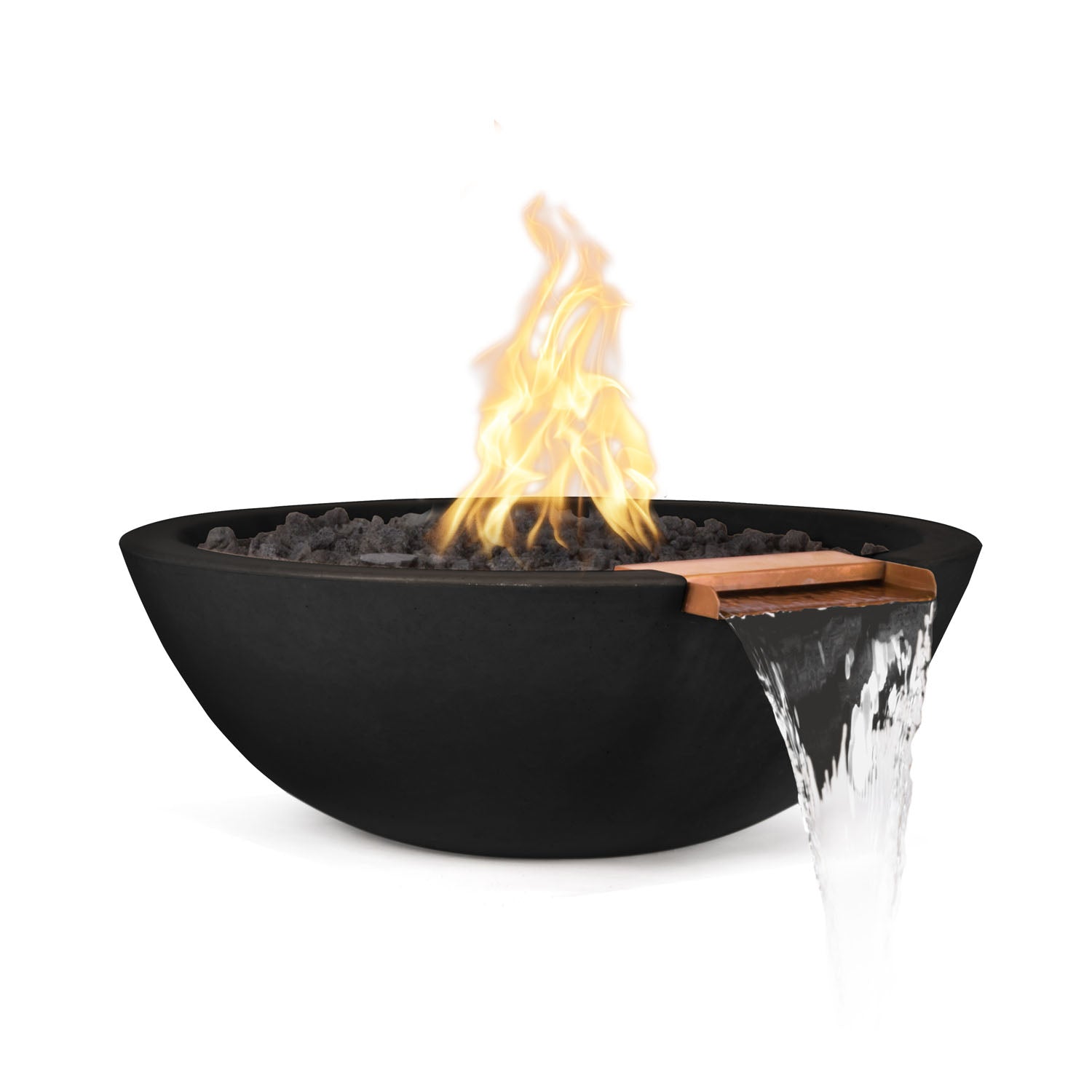 Sedona Fire & Water Bowl - GFRC Concrete - 33"