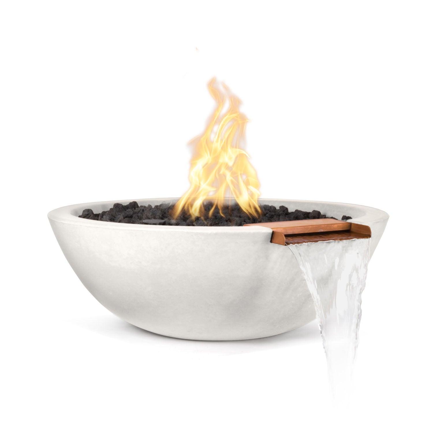 Sedona Fire & Water Bowl - GFRC Concrete - 27"